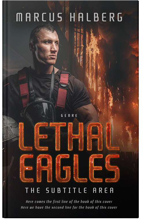 Front view of Brown Rust #27323 - Premade Mystery & Thriller & Suspense Book Cover