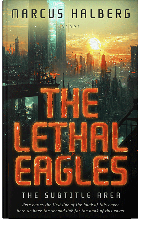 Front view of Rangoon Green #27326 - Premade Science Fiction Book Cover | BookCoverZone