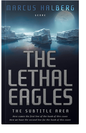 Pre Made Book Cover Tower Gray