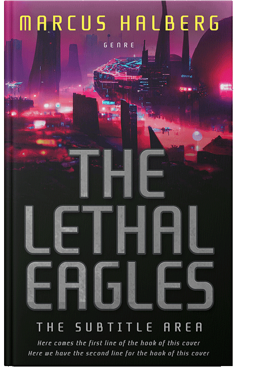 Front view of Turkish Rose #27330 - Premade Science Fiction Book Cover