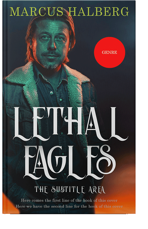 Front view of Burning Sand #27334 - Premade Chick Lit Book Cover