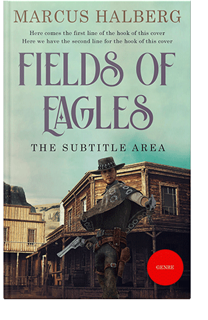 Pre Made Book Cover Surf