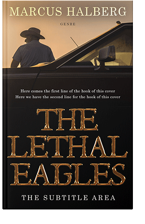 Pre Made Book Cover Night Rider