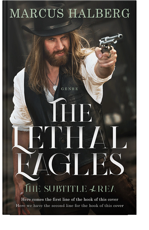 Front view of Zeus #27349 - Premade Historical Book Cover