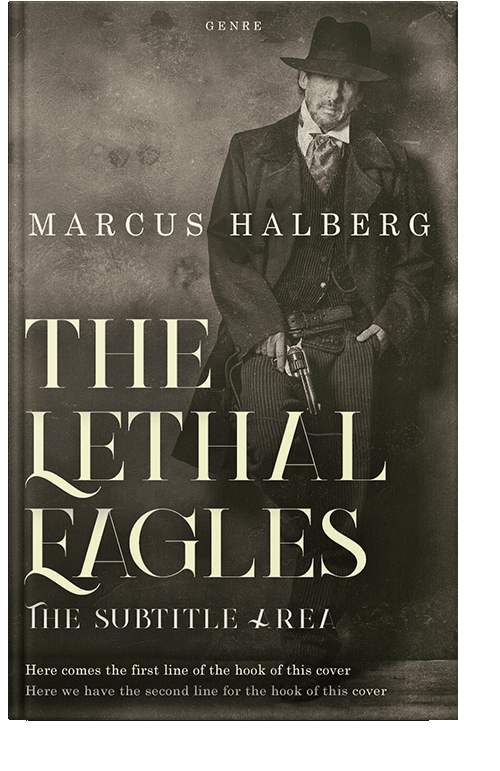 Front view of Birch #27351 - Premade Historical Book Cover