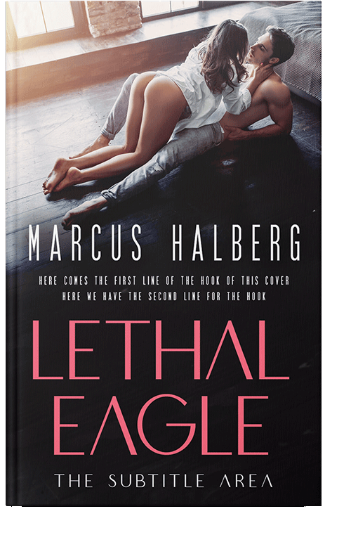 Front view of Thunder #27361 - Premade Erotica Book Cover