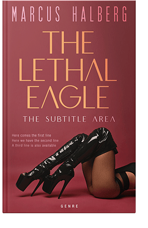 Pre Made Book Cover Stiletto