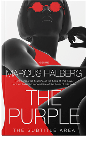 Pre Made Book Cover Cod Gray