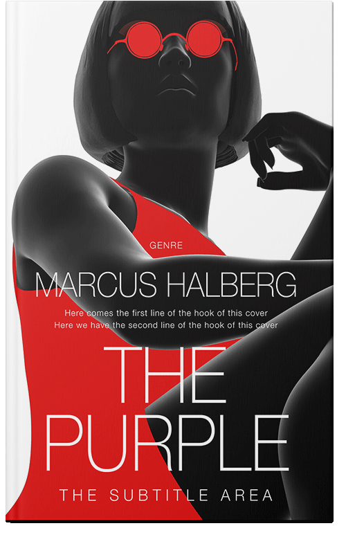 Front view of Premade Business Book Cover - Cod Gray