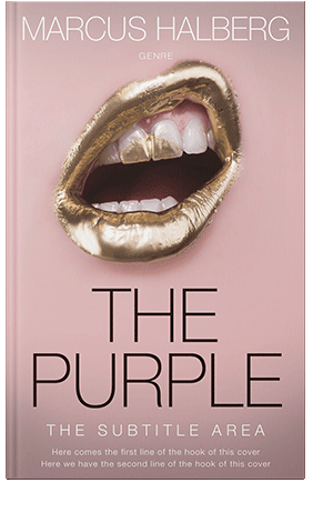 Pre Made Book Cover Clam Shell