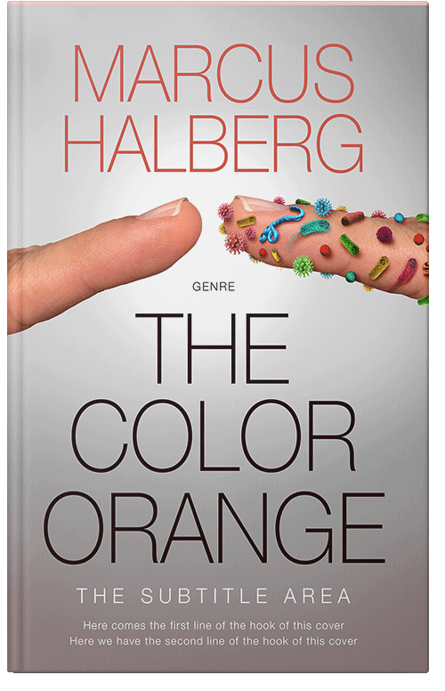 Front view of Silver Rust #27377 - Premade Medical Book Cover