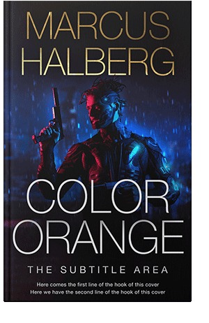 Pre Made Book Cover Vulcan