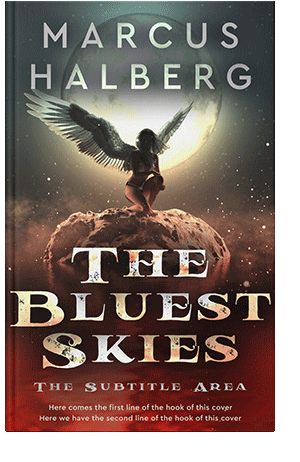 Pre Made Book Cover Rock