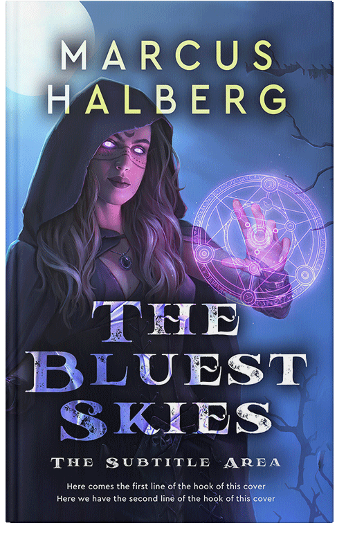 Front view of Premade Fantasy Book Cover - Mirage