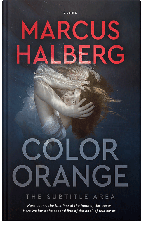 Front view of Premade Mystery & Thriller & Suspense Book Cover - Mirage