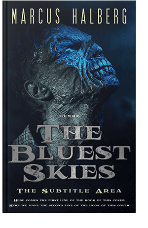 Pre Made Book Cover Ebony