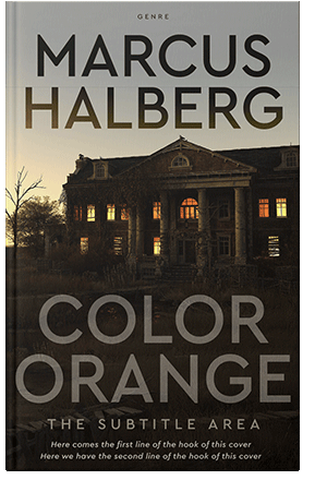 Pre Made Book Cover Oil