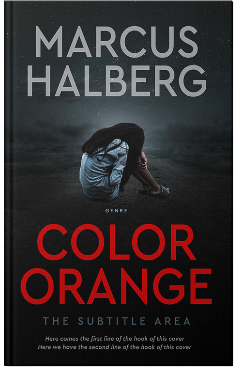 Front view of Woodsmoke #27410 - Premade Horror Book Cover