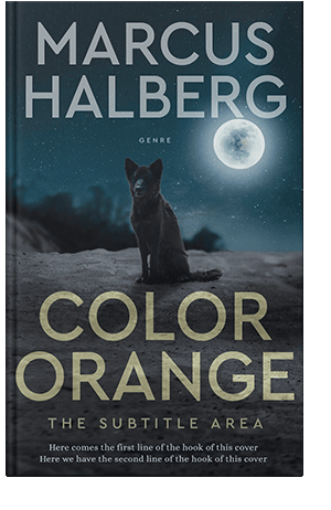 Pre Made Book Cover Mirage