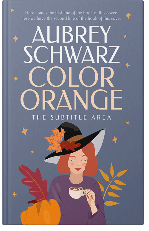 Front view of Slate Gray #27424 - Premade Horror Book Cover