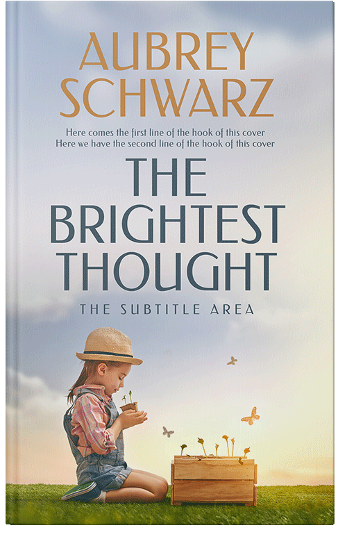 Front view of Premade Environment & Ecology Book Cover - Iron