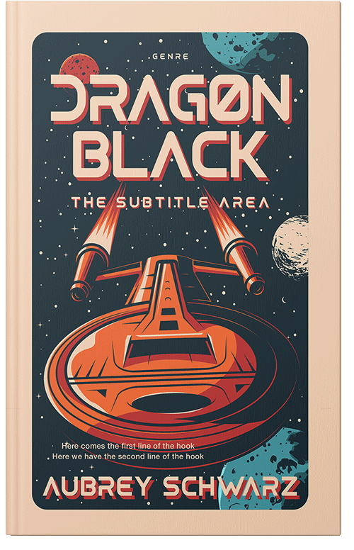 Front view of Ebony Clay #27451 - Premade Science Fiction Book Cover