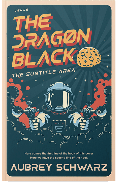 Front view of Elephant #27454 - Premade Science Fiction Book Cover