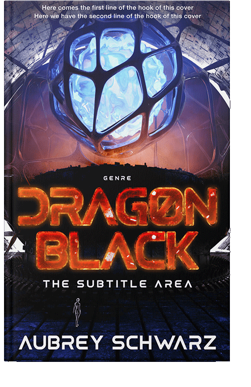 Front view of Oriental Pink #27459 - Premade Science Fiction Book Cover