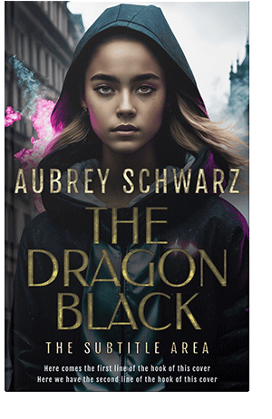 Pre Made Book Cover Soft Amber