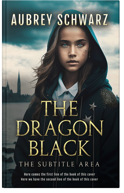 Front view of Premade Science Fiction Book Cover - Chino