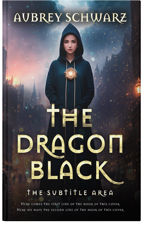 Front view of Premade Paranormal & Urban Book Cover - Shark