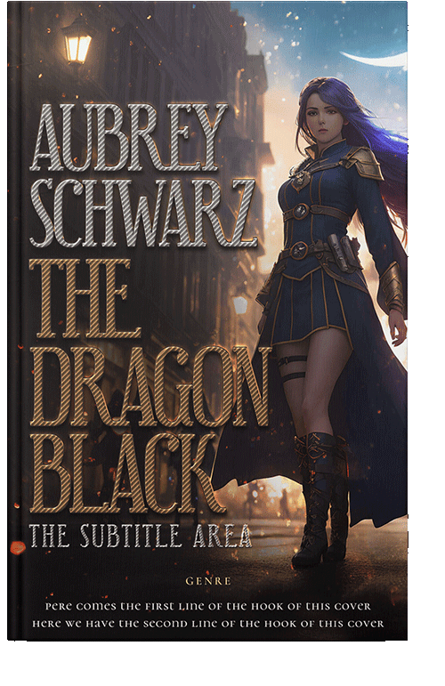 Front view of Thunder #27474 - Premade Science Fiction Book Cover