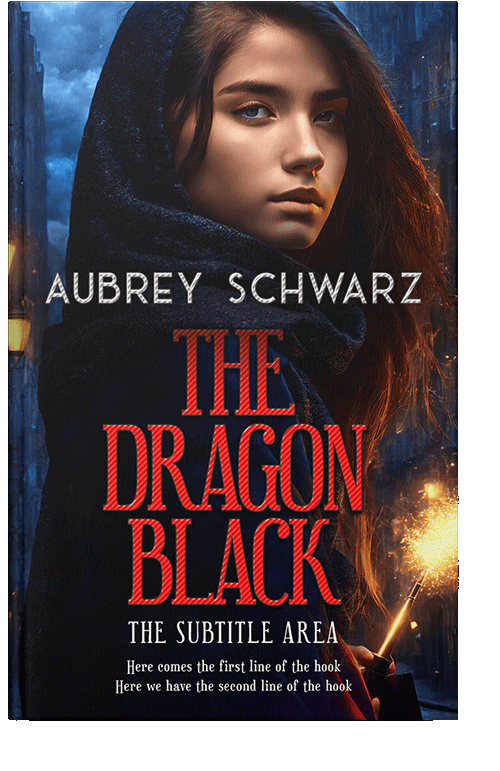 Front view of Japonica #27476 - Premade Science Fiction Book Cover