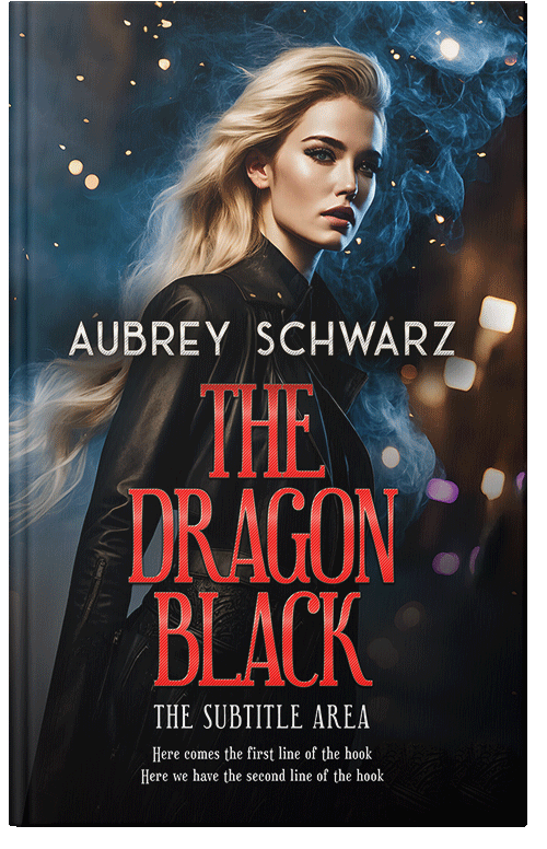 Front view of New York Pink #27478 - Premade Science Fiction Book Cover