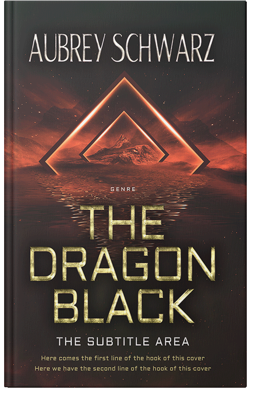 Front view of Cocoa Brown #27494 - Premade Science Fiction Book Cover