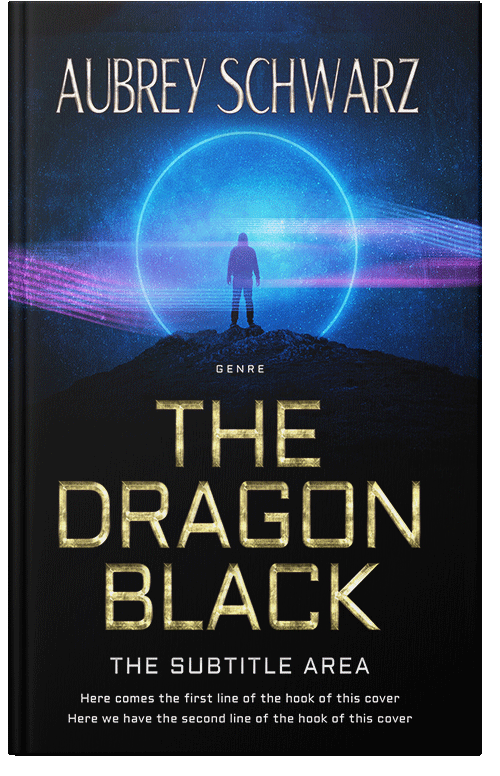 Front view of Premade Science Fiction Book Cover - Black Pearl