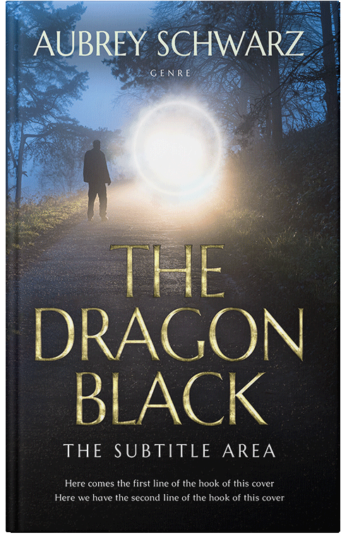 Front view of Shark #27505 - Premade Fantasy Book Cover