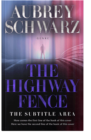 Pre Made Book Cover Viola