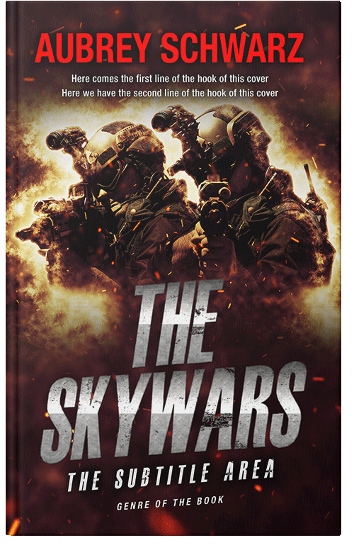 Front view of Premade Mystery & Thriller & Suspense Book Cover - Tan