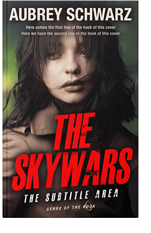 Pre Made Book Cover Terracotta