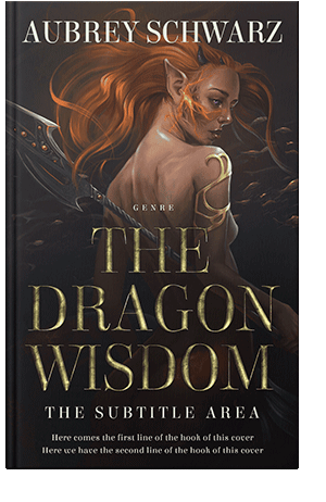 Pre Made Book Cover Cocoa Brown