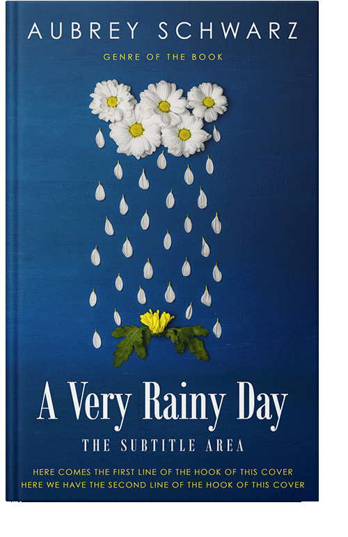 Front view of Deep Sapphire #27548 - Premade Romance Book Cover