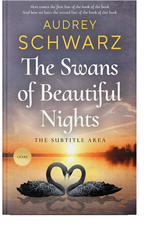 Front view of Old Lavender #27560 - Premade Nature Book Cover