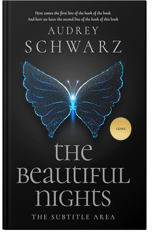 Front view of Premade Fantasy Book Cover - Woodsmoke