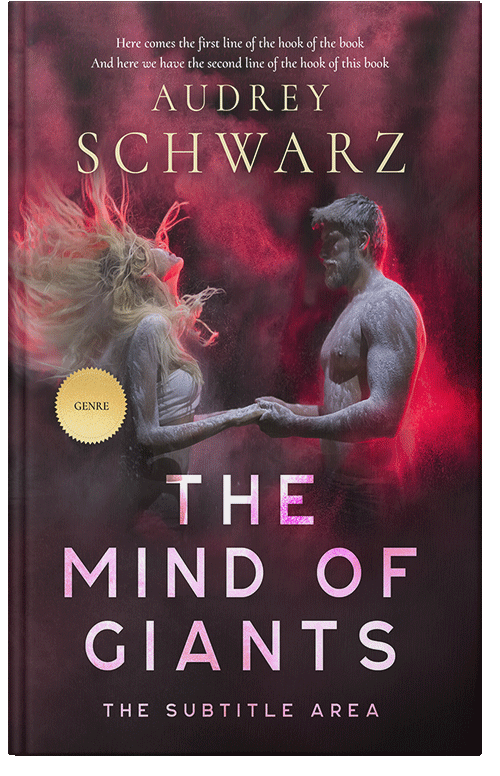 Front view of Crater Brown #27565 - Premade Romance Book Cover