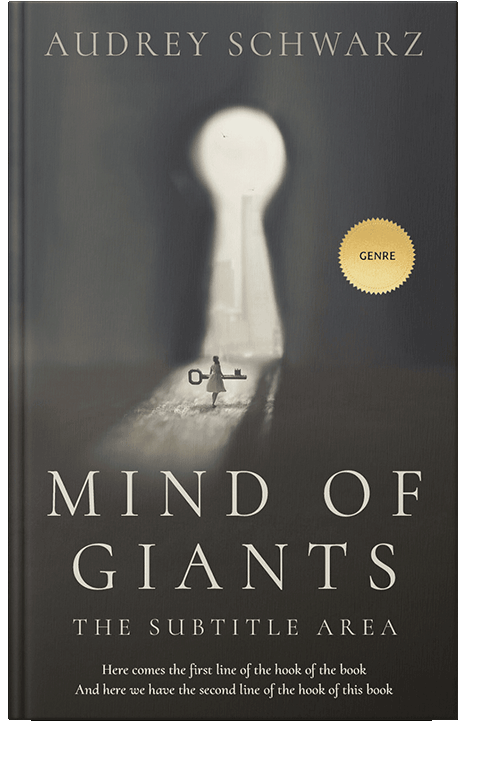 Front view of Masala #27574 - Premade Abstract Book Cover