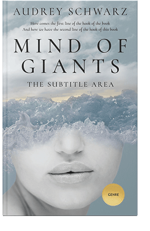 Pre Made Book Cover Silver Sand