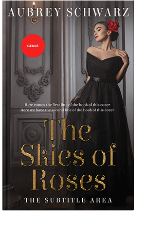 Pre Made Book Cover Cocoa Brown