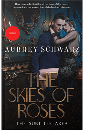 Pre Made Book Cover Black