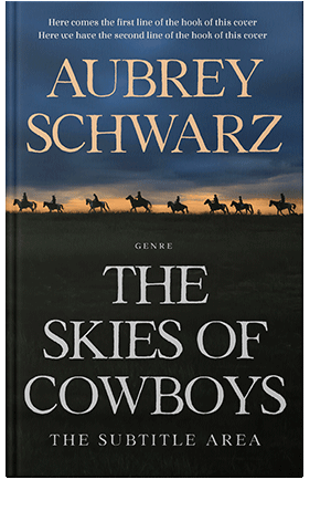 Pre Made Book Cover Gable Green